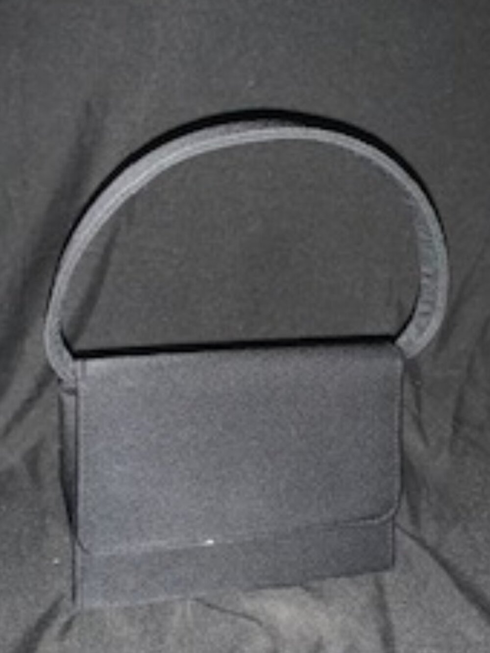 Black Compact Carry Pouch with Wrist Strap